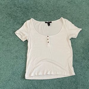 Forever 21: white crop top